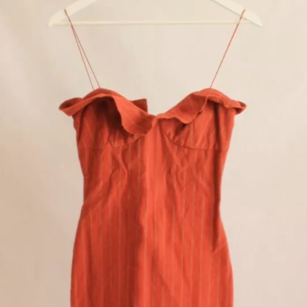 Bec and Bridge Size 6 Rust Dress - Picture 1 of 3